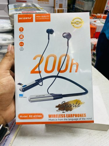 Recrsi RE-NY060 200 Hours Bluetooth Neckband