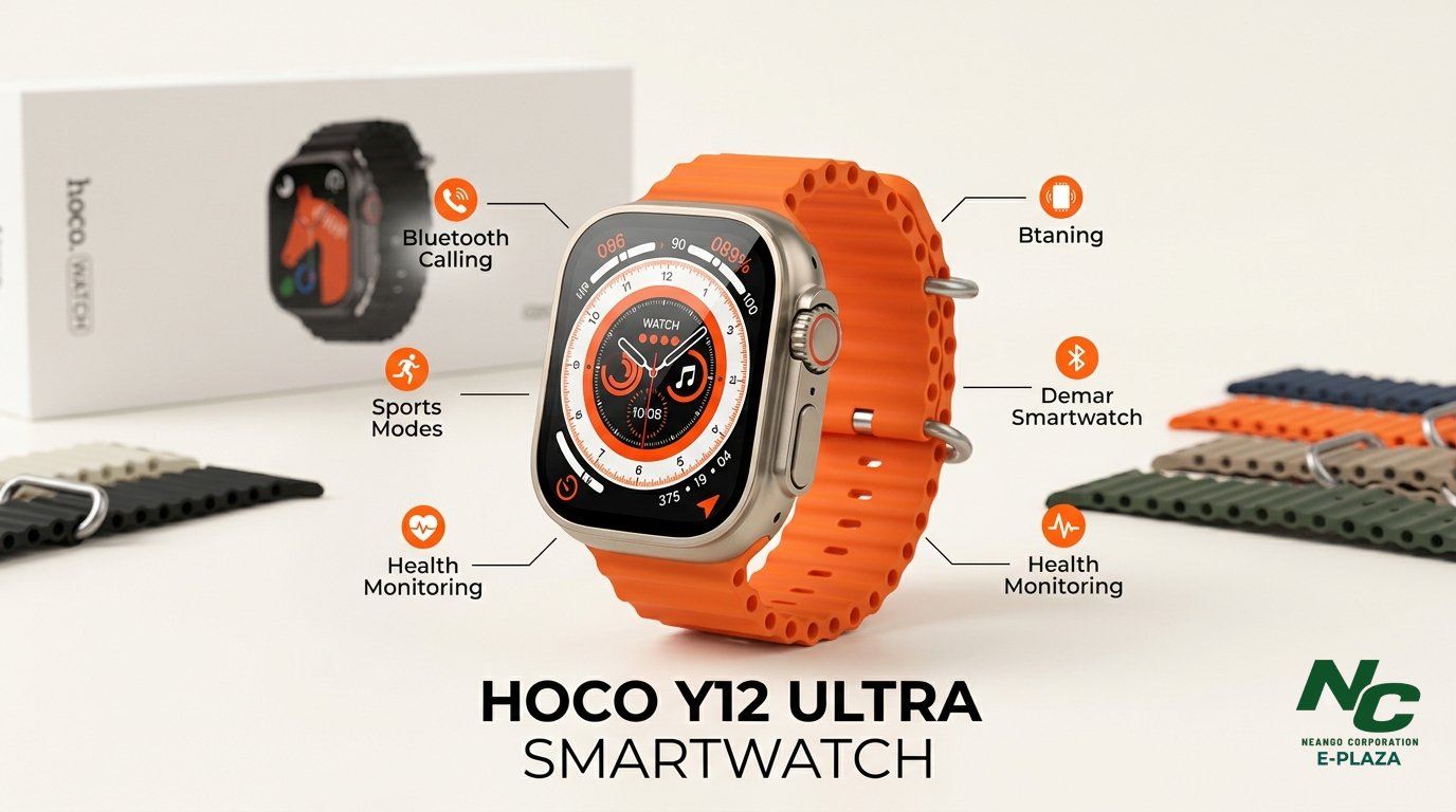 Hoco Y12 Ultra Smartwatch - Neango Corporation
