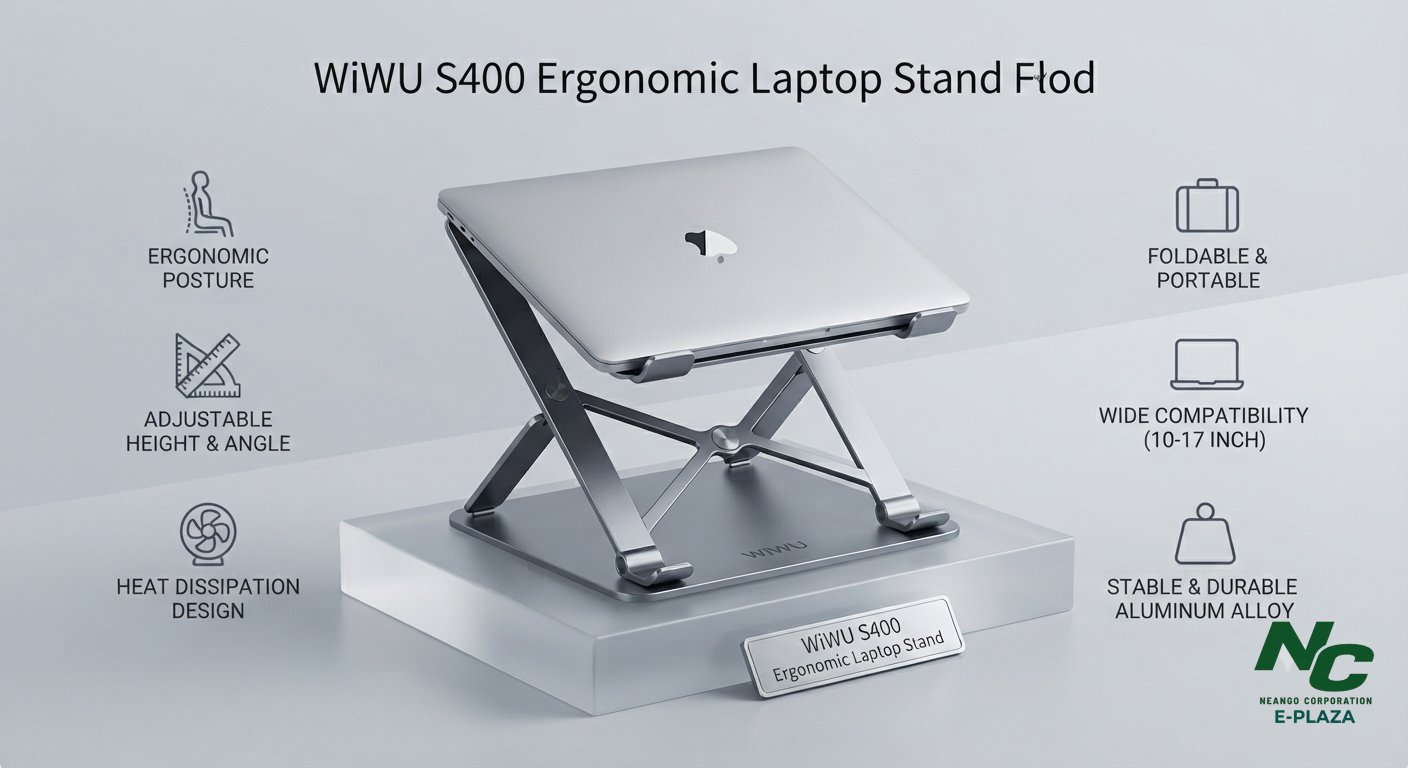 WiWU S400 Ergonomic Laptop Stand - Neango Corporation